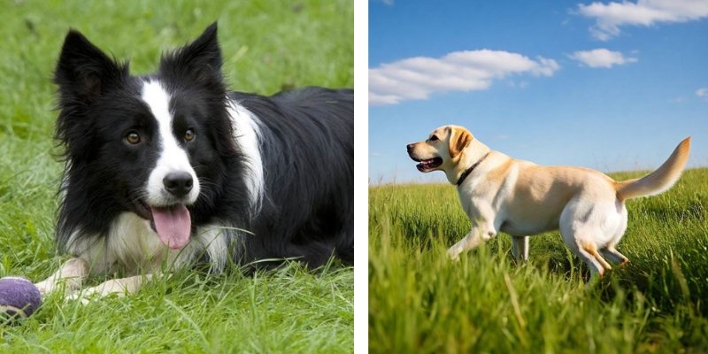 dog greets calmly to other dog calmly greeting dogs