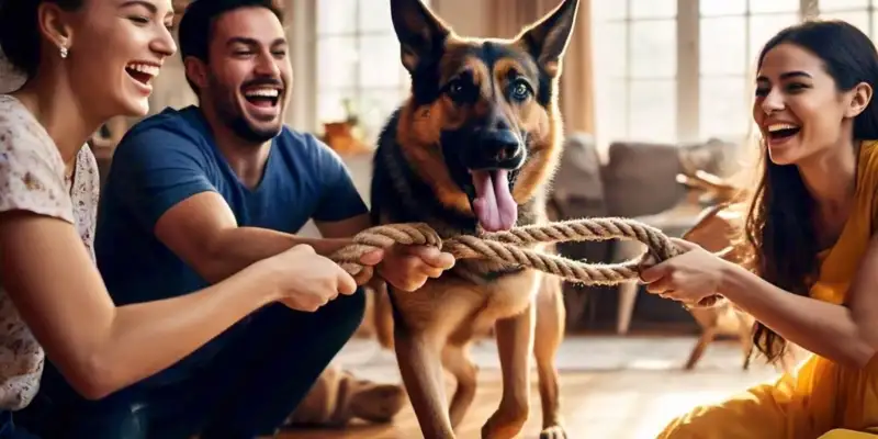 german shephered german shepherd with parents